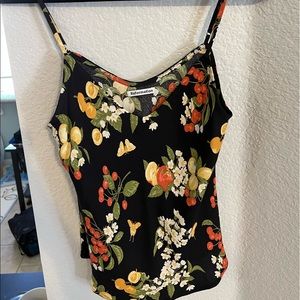 Reformation floral tank top - S